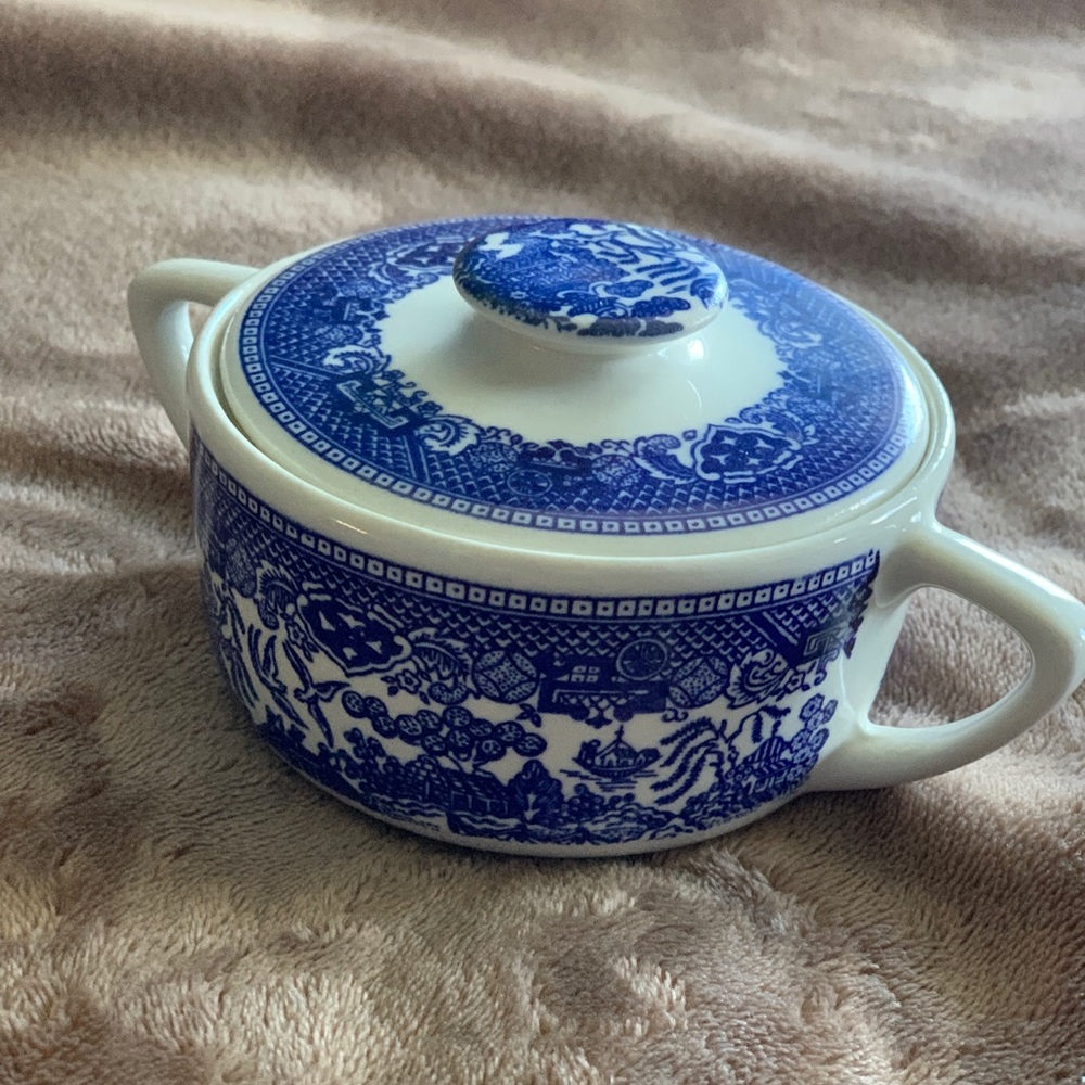 Vintage blue willow.